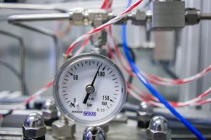 Druckanzeige im Elektrolyseur